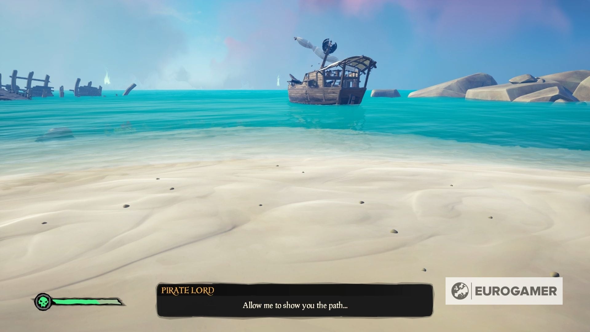 Sea of Thieves Maiden Voyage tutorial Key and journal locations, and